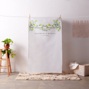 Knotted Love Trees Wedding Photo Backdrop Cloth