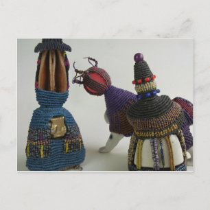 Knotted Porcelain Sculptures Postcard