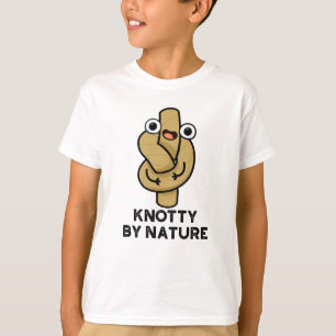 Knotty By Nature Funny Rope Pun T-Shirt