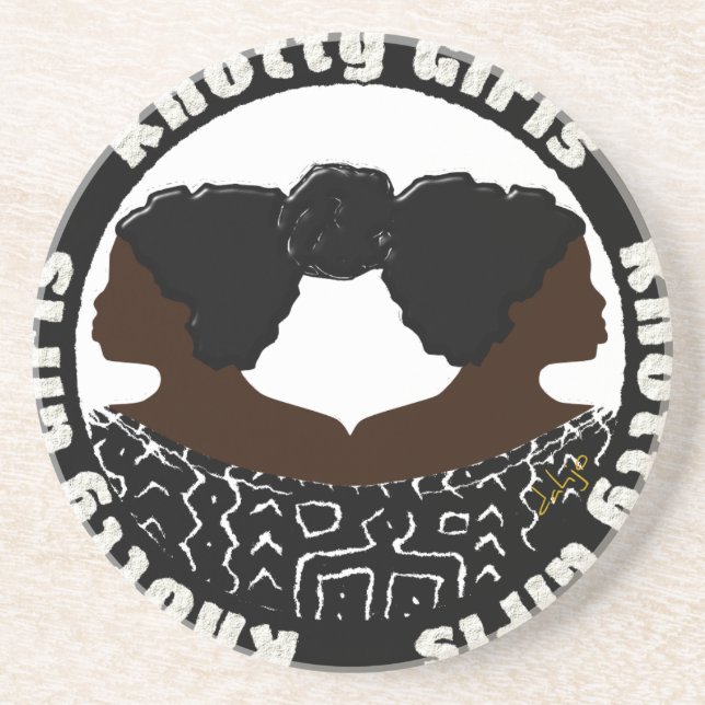 Knotty Girls Coaster (Front)