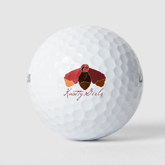 Knotty Girls Golf Balls (Front)