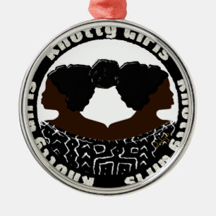 Knotty Girls Metal Ornament