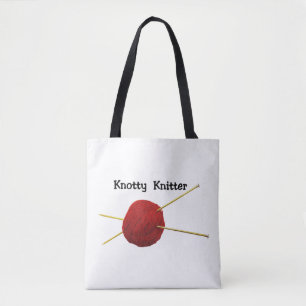 Knotty Knitter Tote