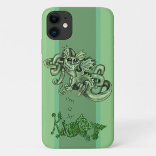 Knotty lil Dragon~celtic knots iPhone 11 Case