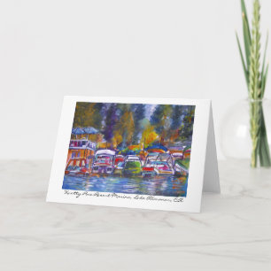 Knotty Pine Resort Marina... Card