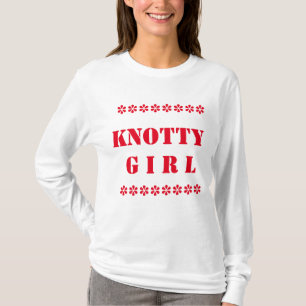 KNOTTY Women's Basic Long Sleeve T-Shirt