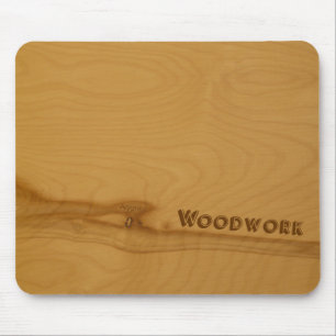 Knotty Wood mousepad