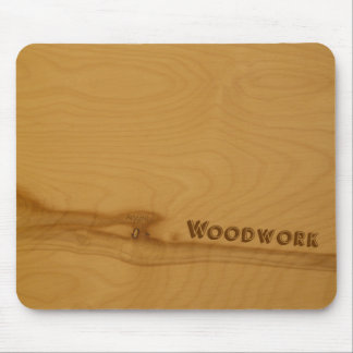 Knotty Wood mousepad