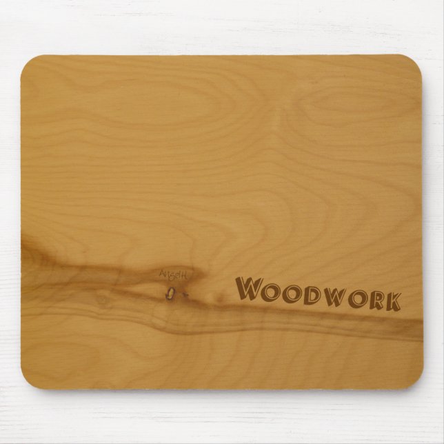 Knotty Wood mousepad (Front)