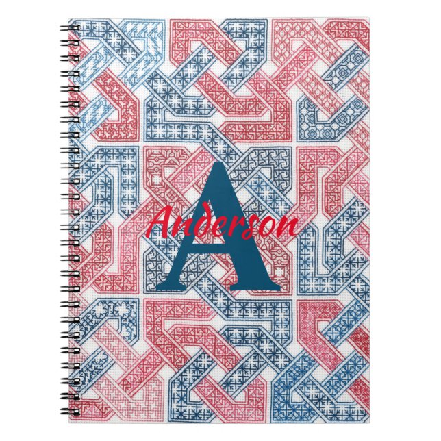 Knotwork Sampler - All Twisted Up Notebook (Front)