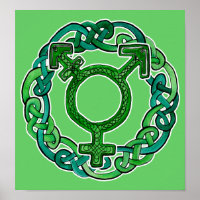 Knotwork Transgender Symbol