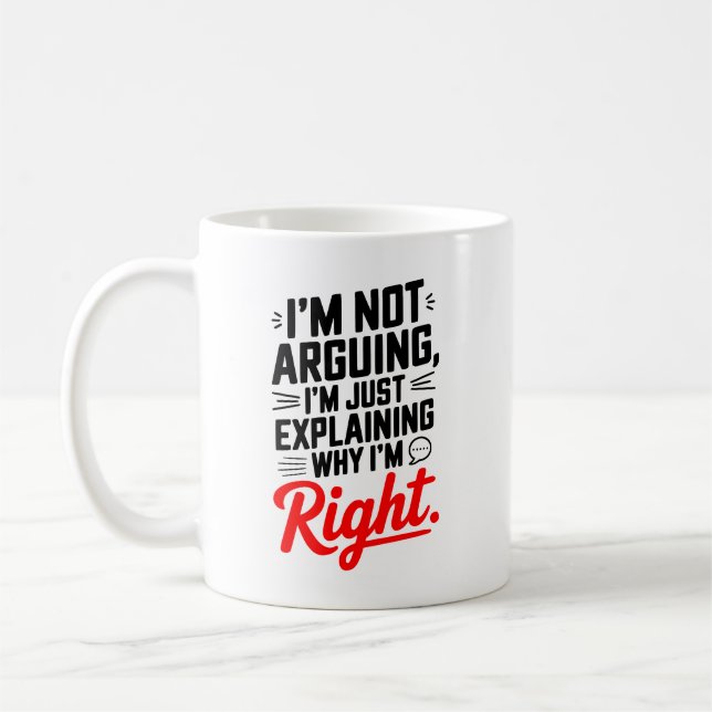 Know-It-All Mug – Because You’re Never Wrong (Left)