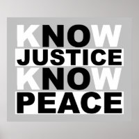 KNOW JUSTICE KNOW PEACE