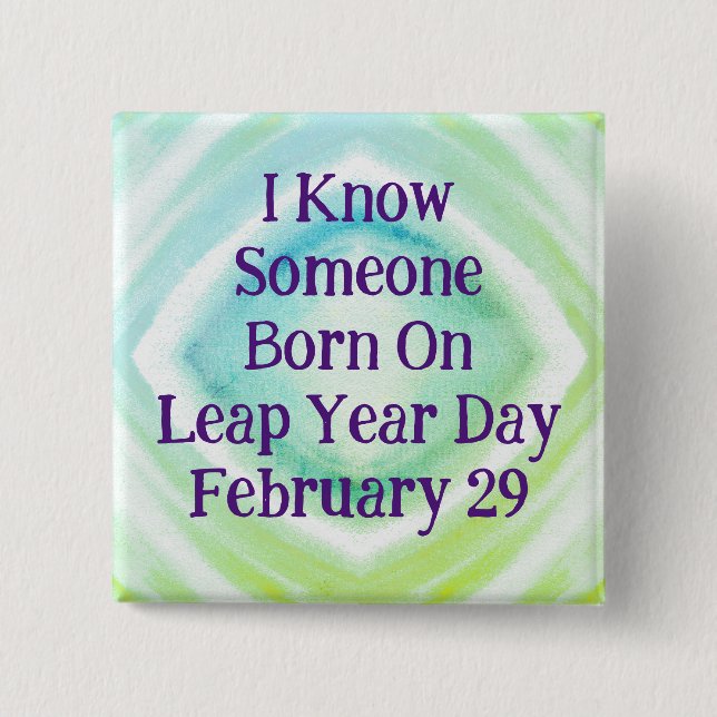 Know Someone Button (Front)