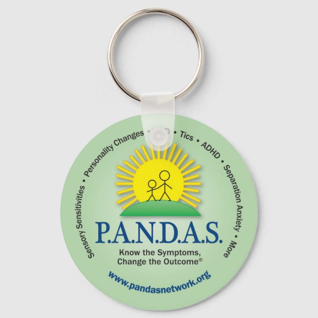 Know the Symptoms, Change the Outcome Key chain (Front)