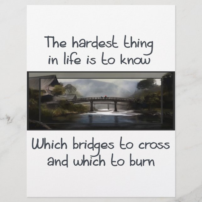 Know Which Bridge Flyer (Front)