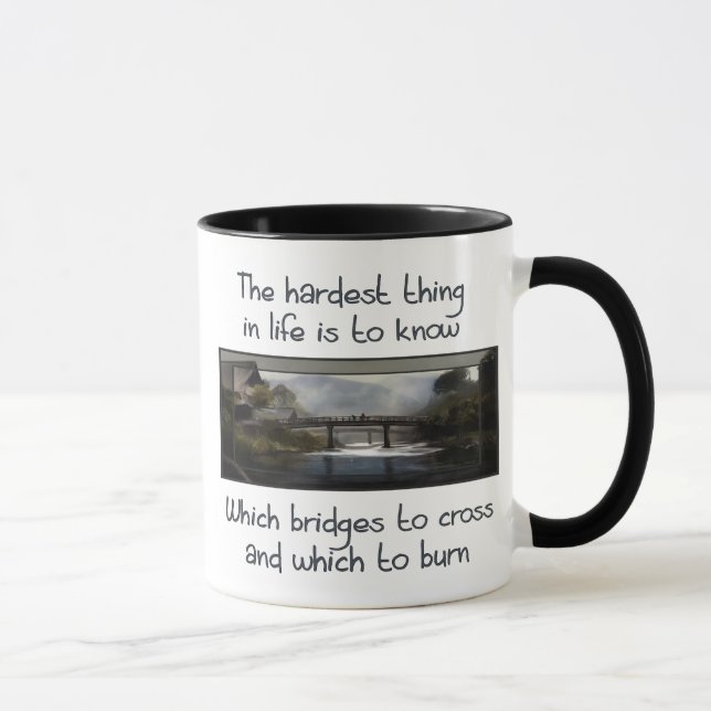 Know Which Bridge Mug (Right)
