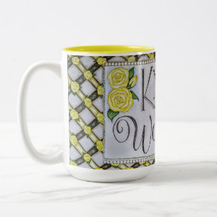Know Wonder! - Two-Tone Coffee Mug