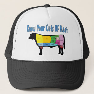 Know Your Cuts Of Meat Trucker Hat