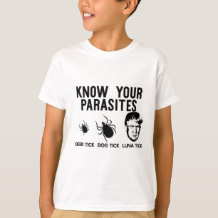 Know Your Parasites Anti-trump Af Resist Funny Mem T-Shirt