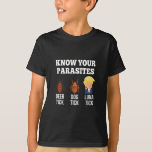 Know Your Parasites Anti-trump Funny Tick Resist T-Shirt