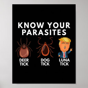 Know Your Parasites Deer Tick Dog Tick Luna Tick A Poster