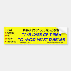 Know your SEDAC levels Bumper Sticker