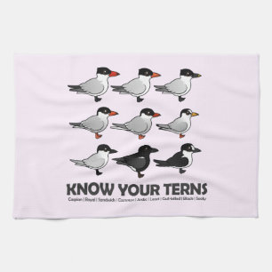 Know Your Terns Kitchen Towel