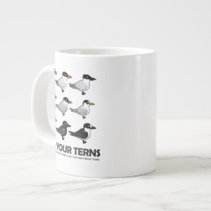 Know Your Terns Large Coffee Mug