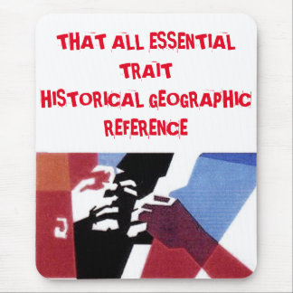 knowing history mouse pad