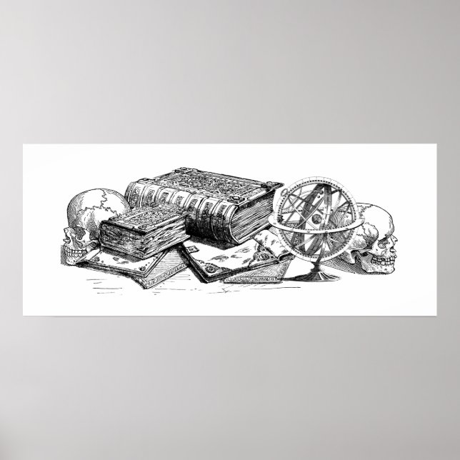 Knowledge and Death Print (Front)