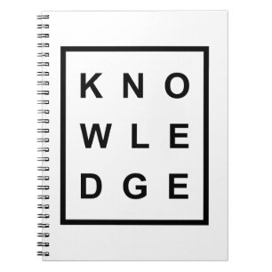 Knowledge Boxed (Black)  Notebook