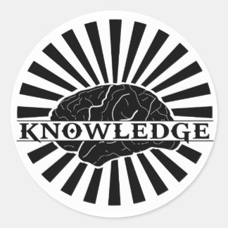 Knowledge "Burst" Sticker