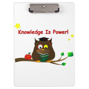 Knowledge Is Power! Clipboard