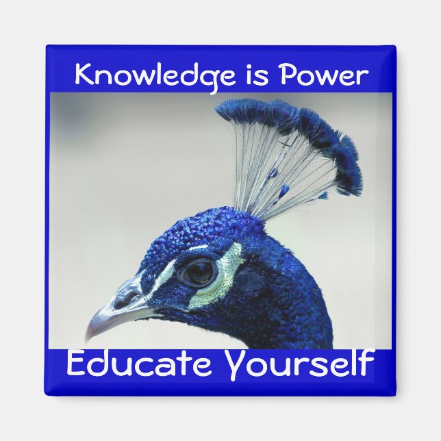 Knowledge is Power magnet (Front)