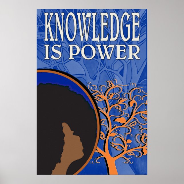 Knowledge is Power Poster (Front)