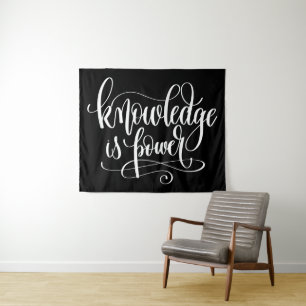 Knowledge is Power Tapestry