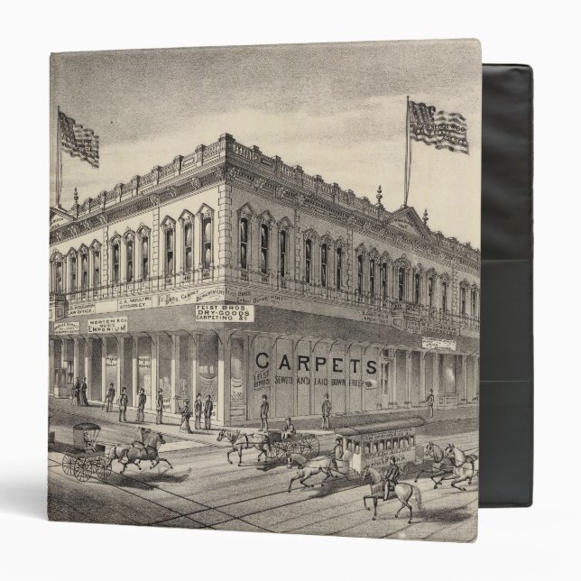 Knox block, San Jose Binder (Front/Inside)