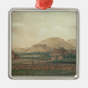 Knox Ranch, Idaho Metal Ornament