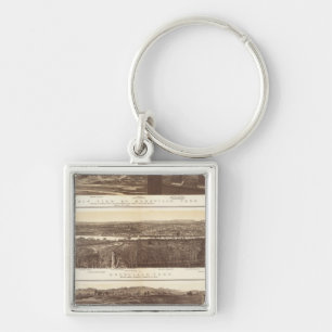 Knoxville, Chattanooga Keychain