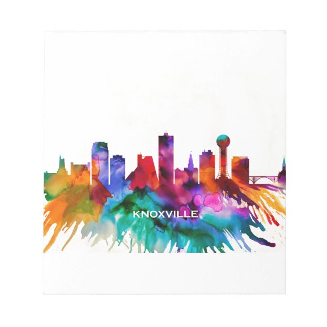 Knoxville Skyline Notepad (Front)