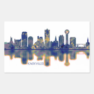 Knoxville Skyline Sticker