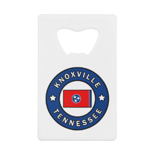 Knoxville Tennessee Credit Card Bottle Opener
