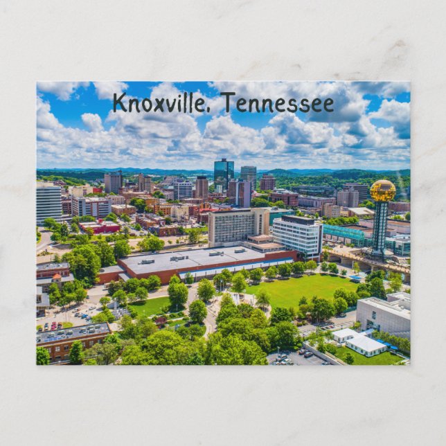 Knoxville Tennessee Postcard (Front)
