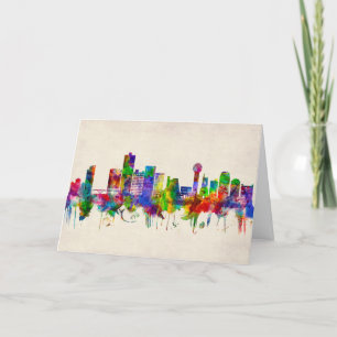 Knoxville Tennessee Skyline Holiday Card
