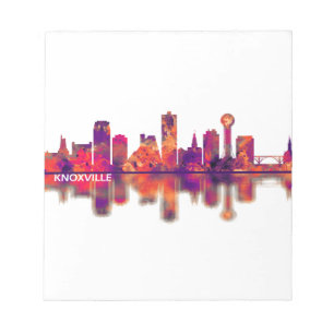 Knoxville Tennessee Skyline Notepad