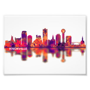 Knoxville Tennessee Skyline Photo Print