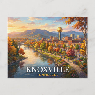 Knoxville Tennessee Travel Postcard