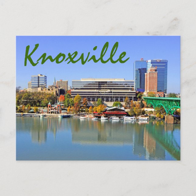 Knoxville, Tennessee, U.S.A. Postcard (Front)