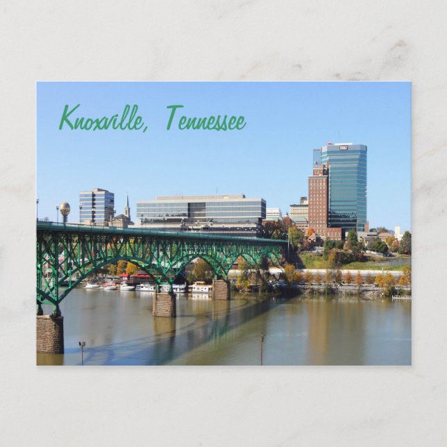 Knoxville, Tennessee, U.S.A. Postcard (Front)